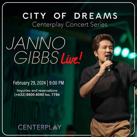 centerplay|CenterPlay Concert Series at City of Dreams Manila Presents .